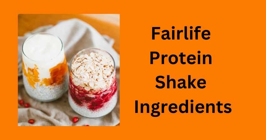fairlife protein shake ingredients